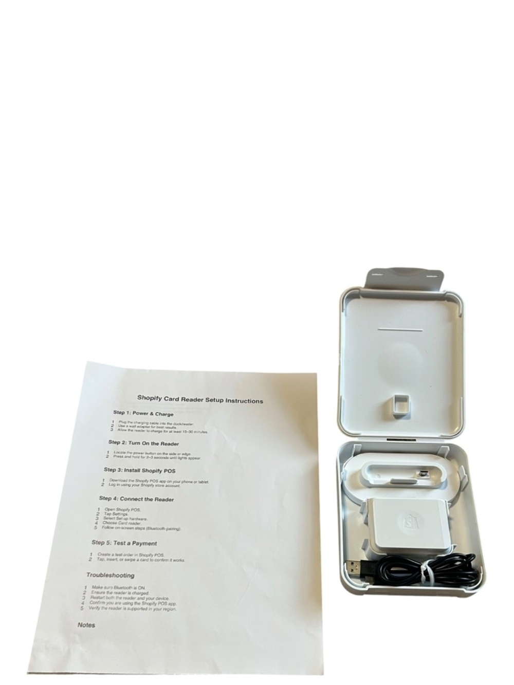 White Card Reader Kit - White - Picture 2 of 15